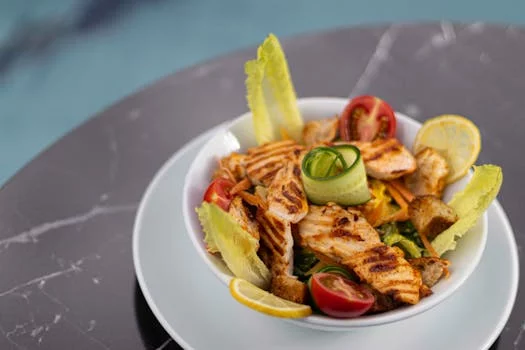 spicy garlic parmesan wings with herbs